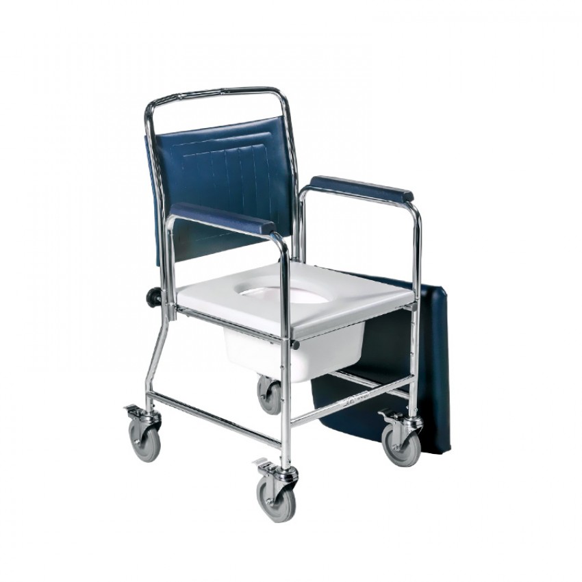 Mobile Commode with - Better Mobility - Wheelchairs, Powerchairs, Scooters and Living Aids